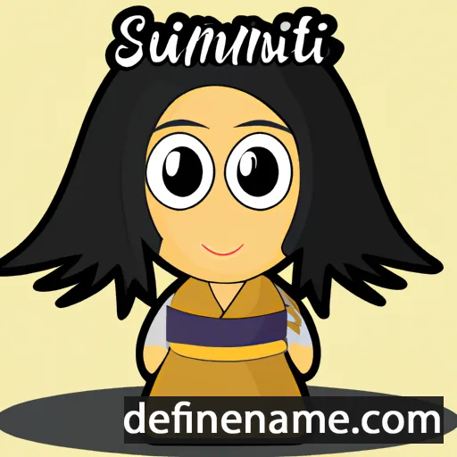 Sumiati cartoon