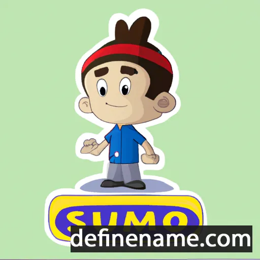 cartoon of the name Sumio