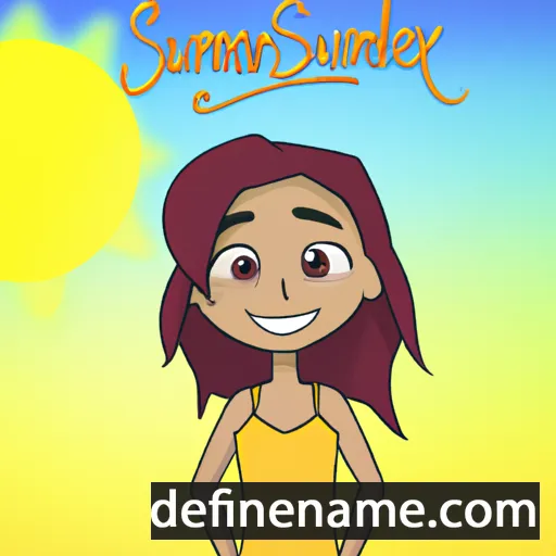 cartoon of the name Summerlyn