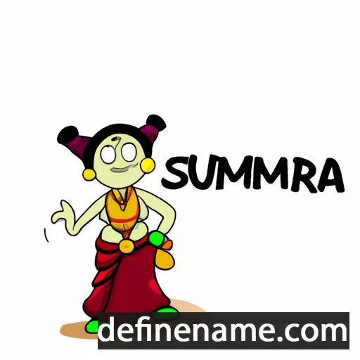 Sumudra cartoon