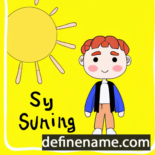 Sun-young cartoon