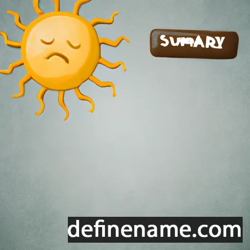 Sunciaray cartoon