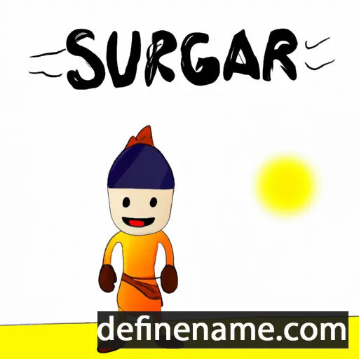 Sungara cartoon