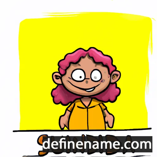 cartoon of the name Sunilda