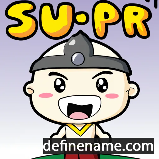 cartoon of the name Supai