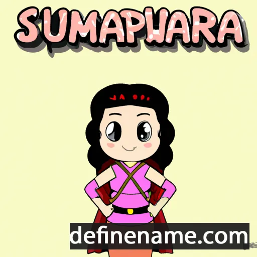 Suparmawati cartoon