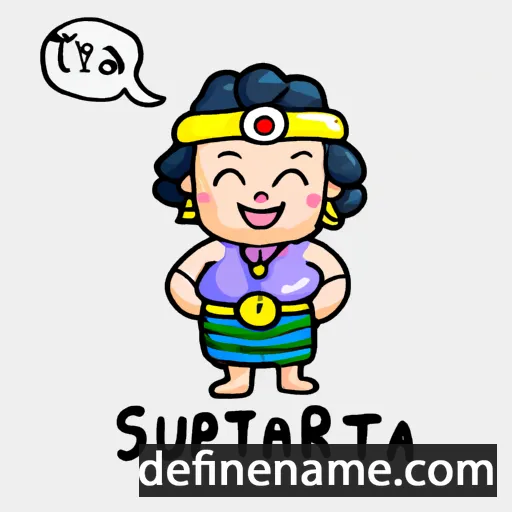 Supattra cartoon