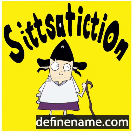 cartoon of the name Superstition