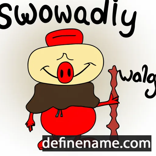 Świdrygiełło cartoon