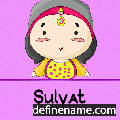 cartoon of the name Šuwaliyat