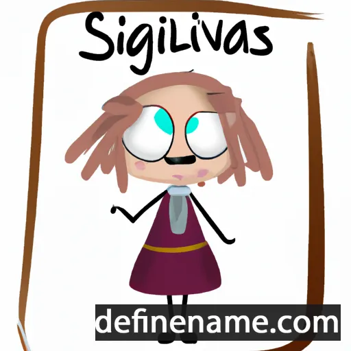 cartoon of the name Švitrigailė