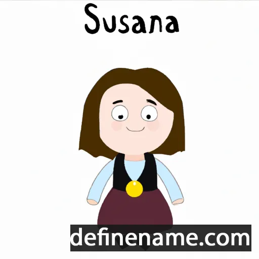 Súsanna cartoon