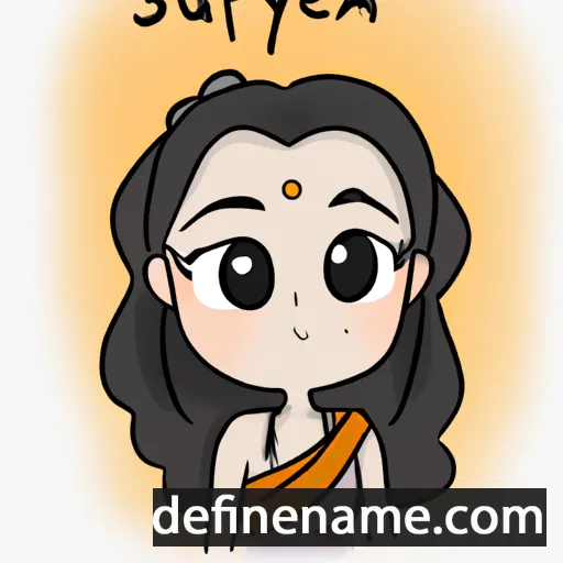 Supreeya cartoon