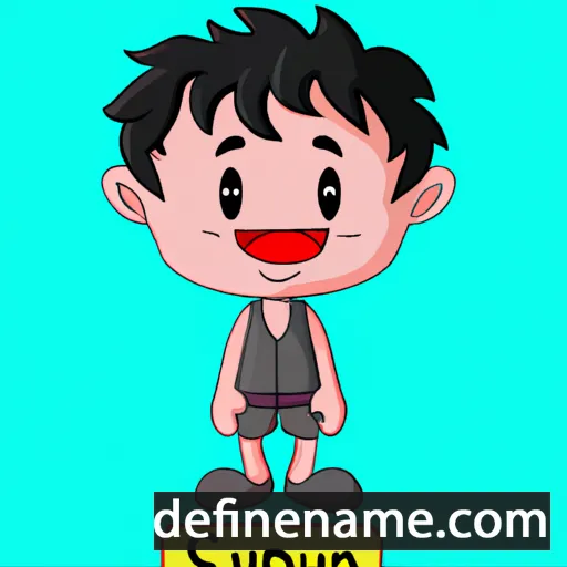 cartoon of the name Supuns