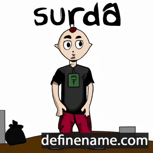 Suradej cartoon