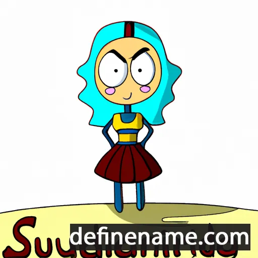 cartoon of the name Surdinia