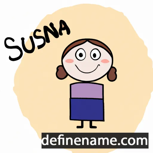 Susánna cartoon