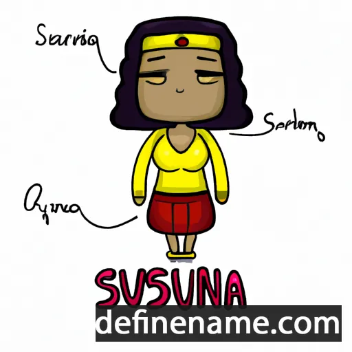 Susaina cartoon