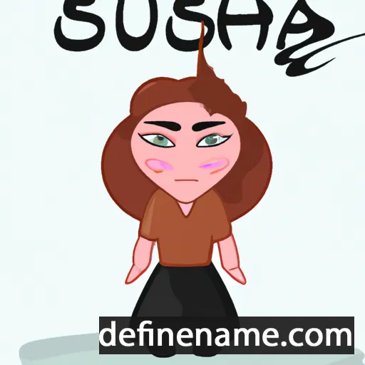 Susha cartoon