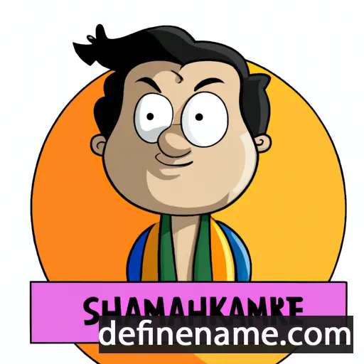 cartoon of the name Sushantmadake