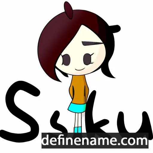 cartoon of the name Suski