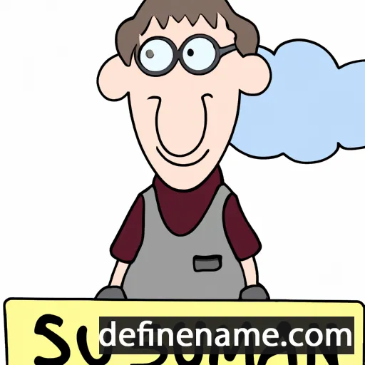 cartoon of the name Sussmann