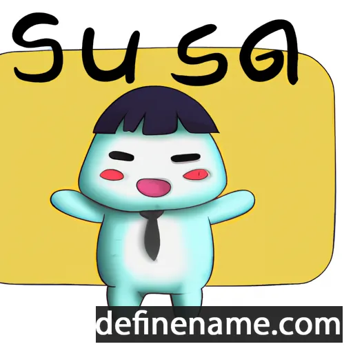 Susugu cartoon