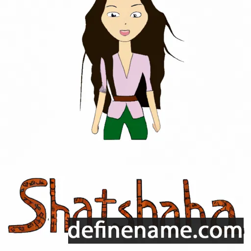 cartoon of the name Suta-sha