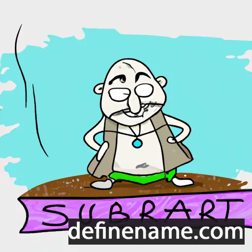 cartoon of the name Sutarbi