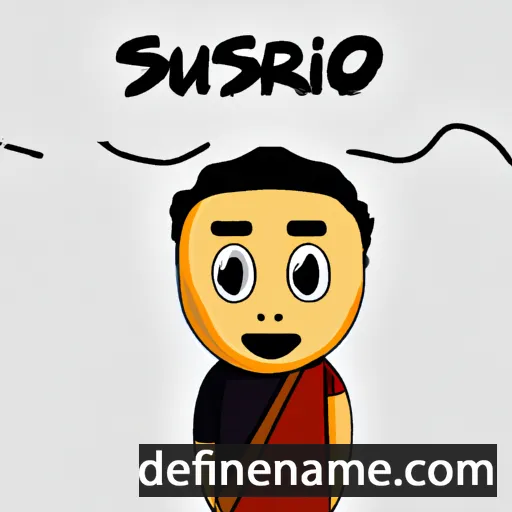 Sutrisno cartoon