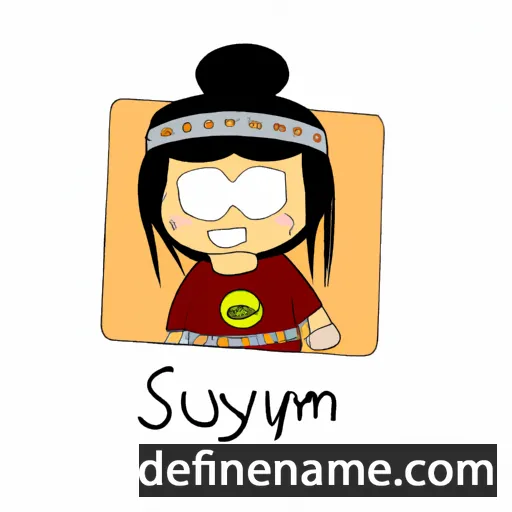 Suvdnyam cartoon