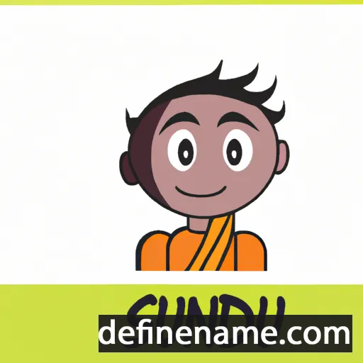 cartoon of the name Suvendu