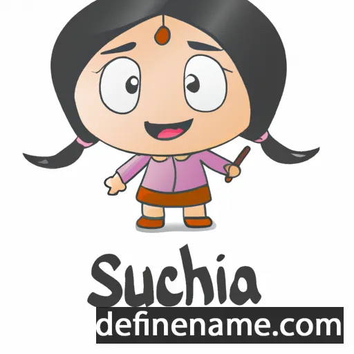 cartoon of the name Suvicha