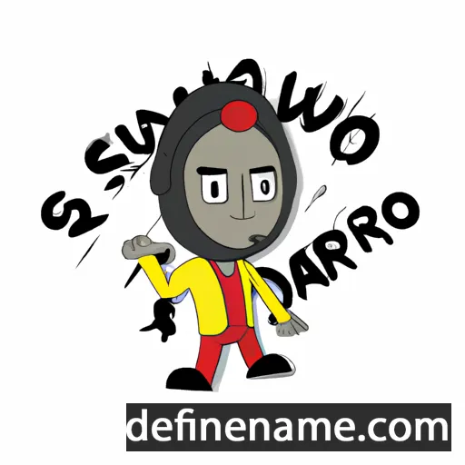 Suwarno cartoon