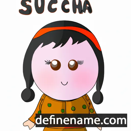 cartoon of the name Suwicha