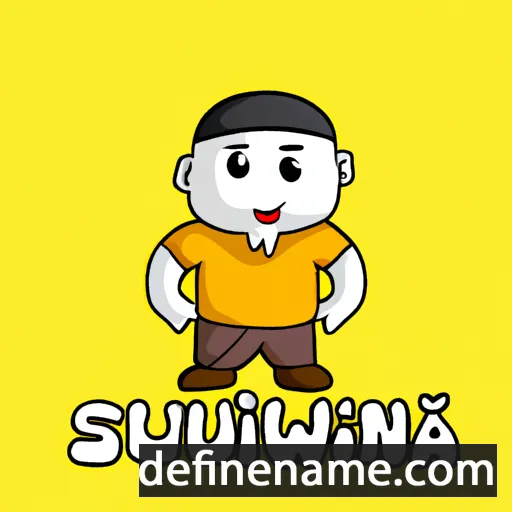 cartoon of the name Suwilanji