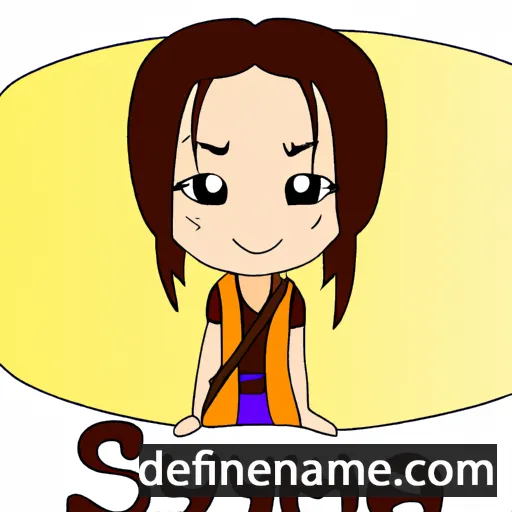 Suyana cartoon