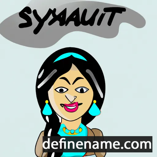 Suyanti cartoon