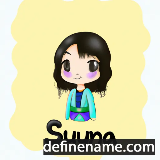 Suyuna cartoon