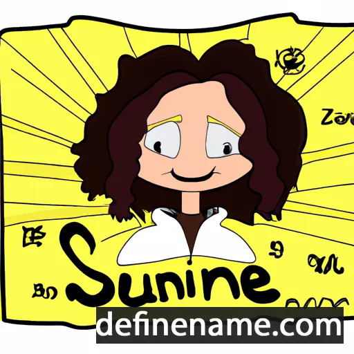 Suzonne cartoon