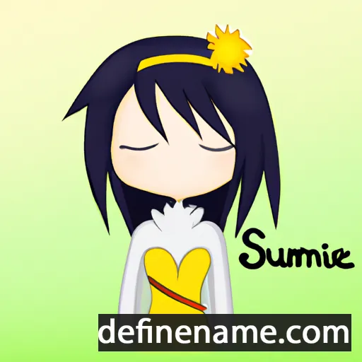 cartoon of the name Suzuhime