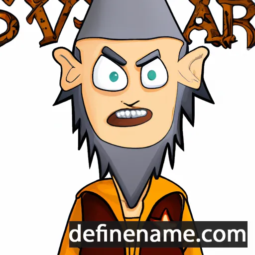 Svafar cartoon