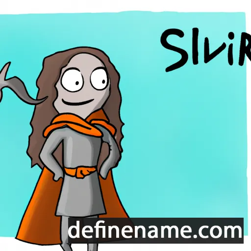 cartoon of the name Svalrún