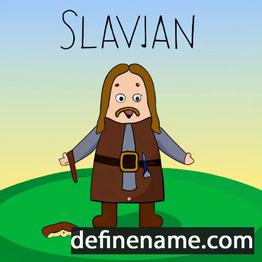 cartoon of the name Svanhólm