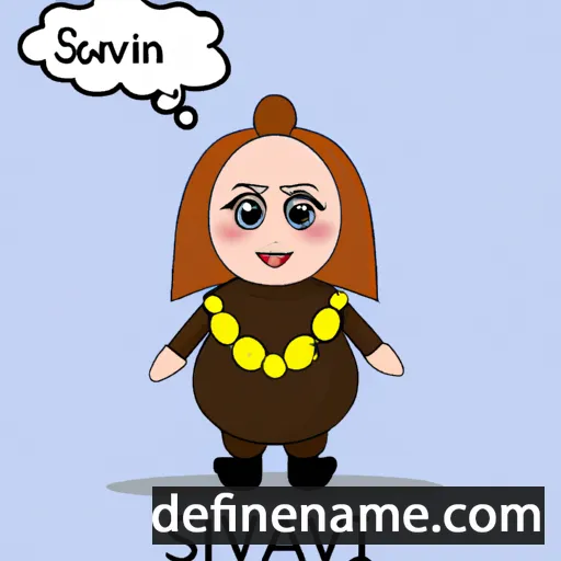 Svanhvít cartoon