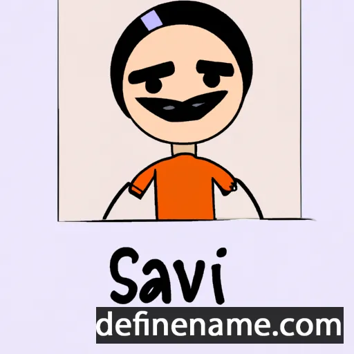 cartoon of the name Svani