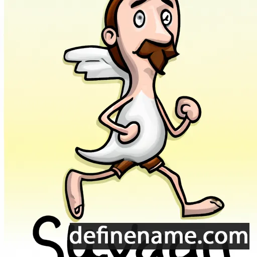 cartoon of the name Svanrun