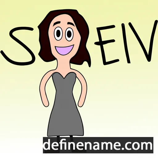 cartoon of the name Sveina