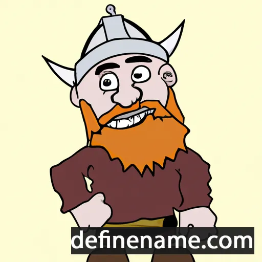 cartoon of the name Sveinungi