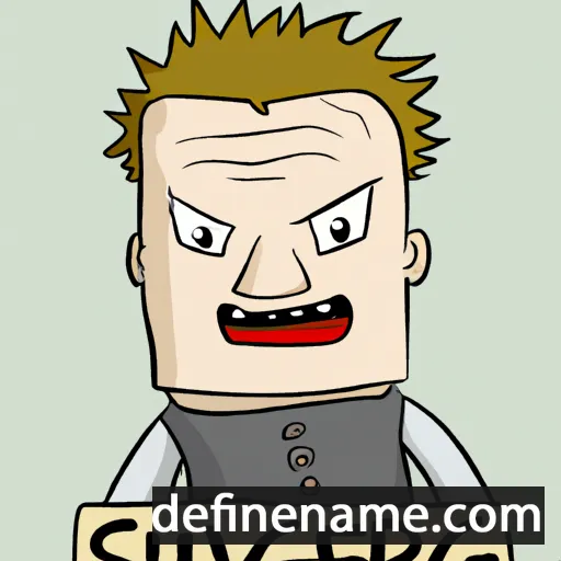 cartoon of the name Sveinungur